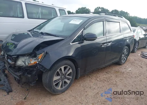 2015 Honda Odyssey Touring/Touring Elite from USA, damaged, VIN 5FNRL5H90FB065004